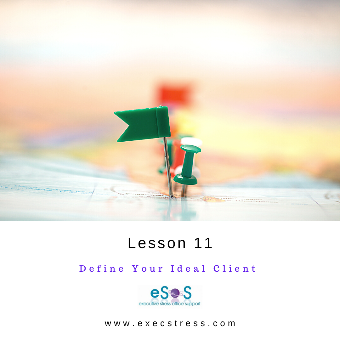 Define your ideal client and find your target market - Execstress