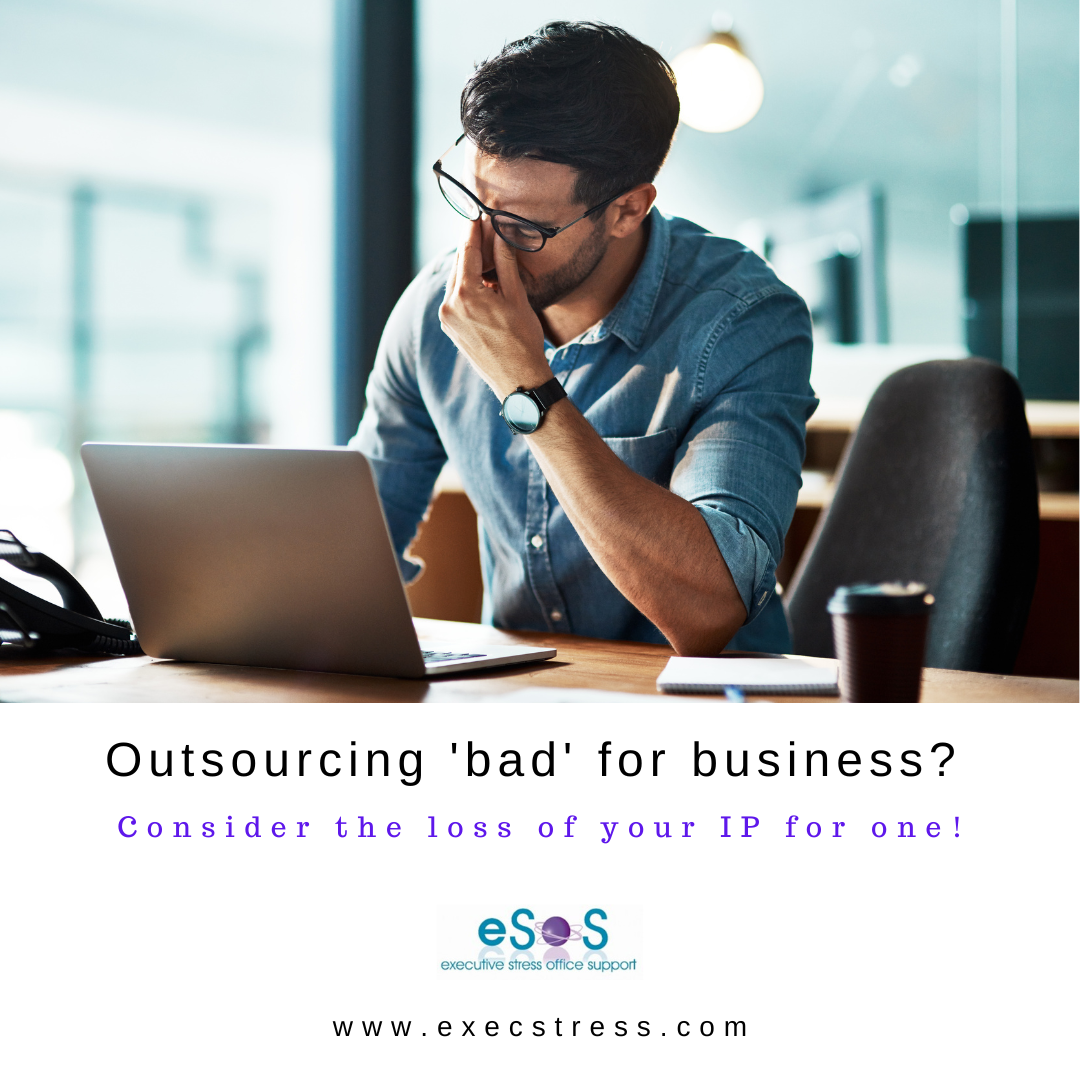 Image alt text: Visual representation of outsourcing's impact on business success. Explore insights and strategies at ExecStress.com